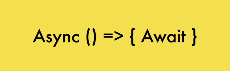 async/await